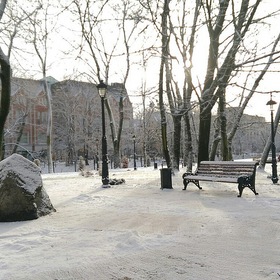 Зима в Калининграде
